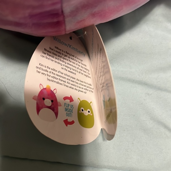Squishmallow flip a mallow willow and Kimberly llama and Pegasus stuffed animal - Picture 6 of 10